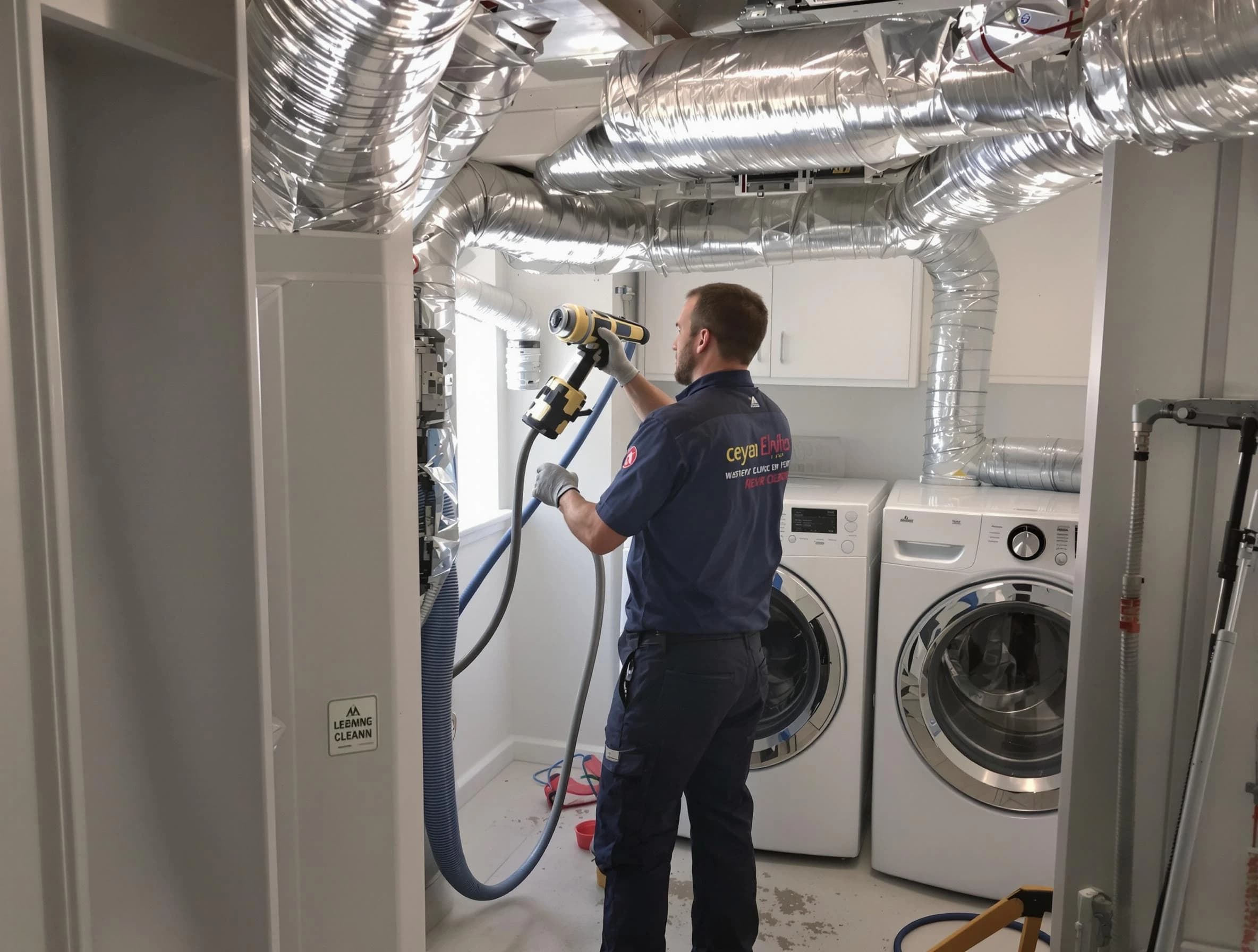 Dakota Ridge Dryer Vent Cleaning specialist using advanced equipment for thorough duct cleaning in Dakota Ridge
