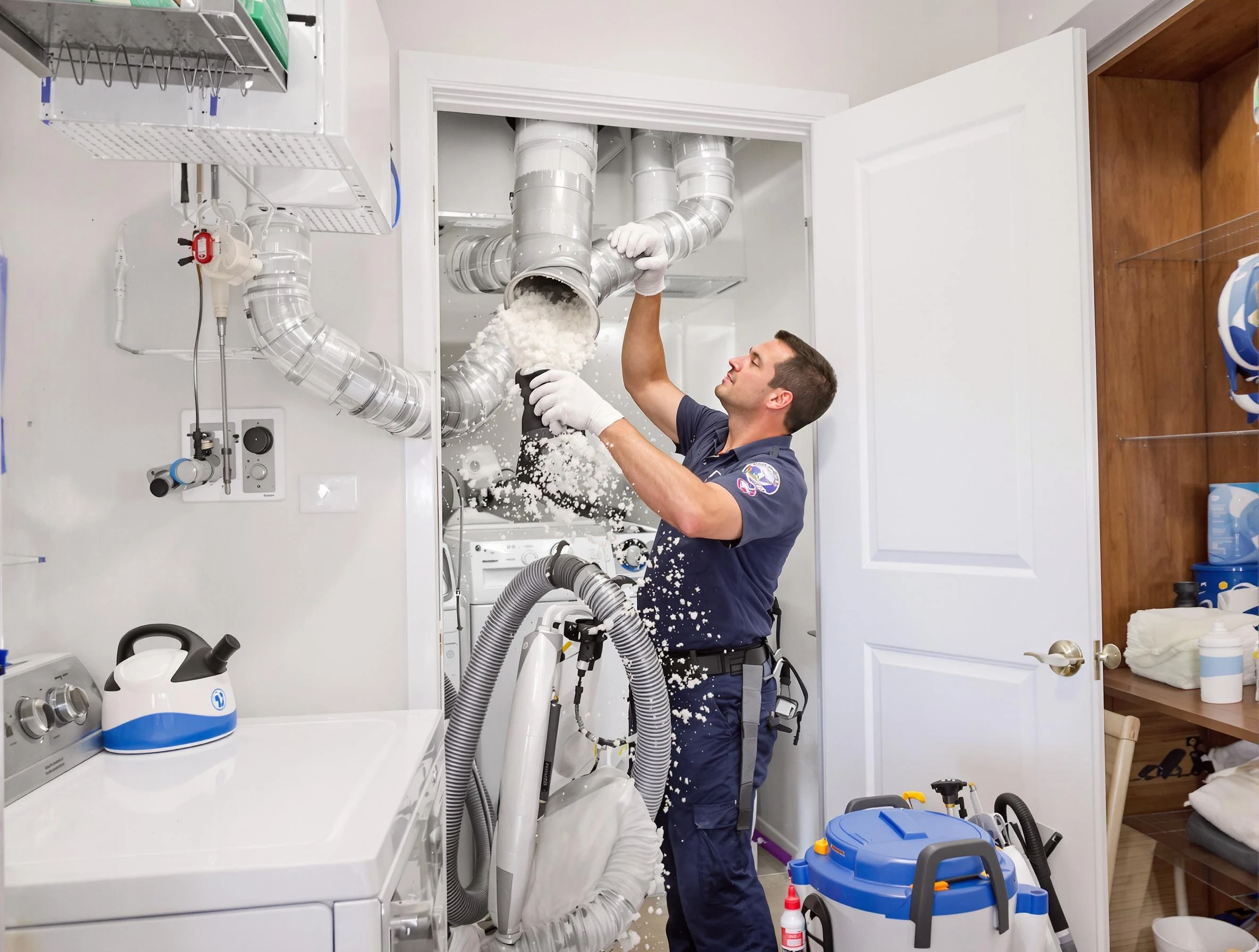 Dakota Ridge Dryer Vent Cleaning technician delivering thorough residential dryer vent cleaning service in Dakota Ridge